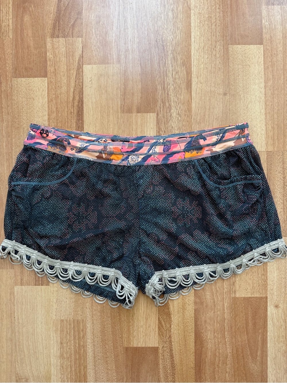 Maaji Mesh Coverup Shorts Size M
